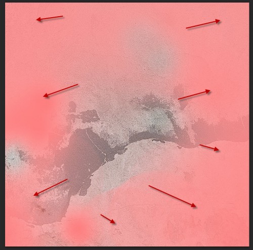 1 mask 1 mask 500x494 Freestyle Human Portrait Manipulation in Photoshop with Brush Painting and Layer Masking