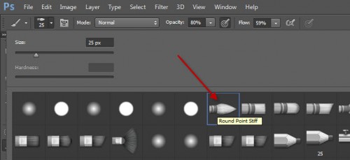 4 brush 2 4 brush 2 500x229 Freestyle Human Portrait Manipulation in Photoshop with Brush Painting and Layer Masking