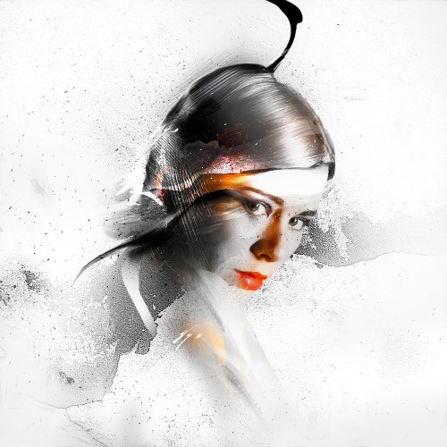 freestyle-debris-portrait-flatten-3 freestyle debris portrait flatten 3 500x500 Freestyle Human Portrait Manipulation in Photoshop with Brush Painting and Layer Masking